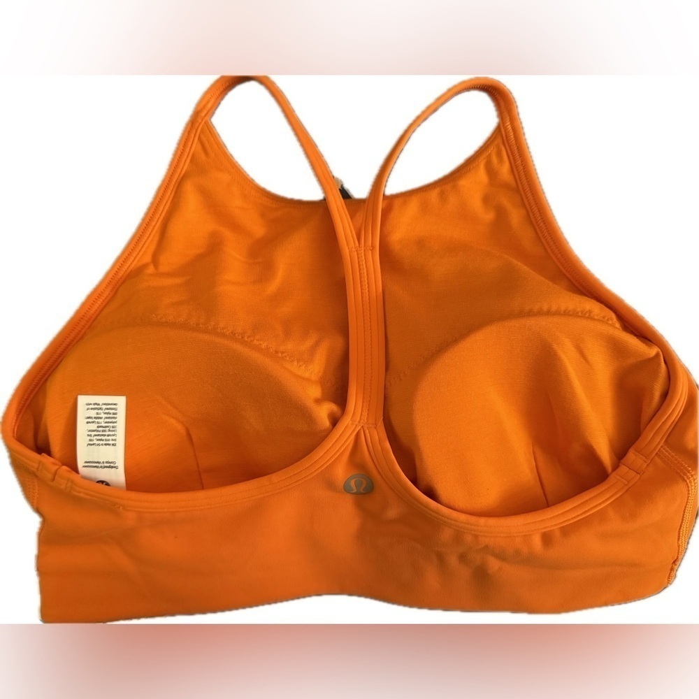 Lululemon flow y wrap front high neck bra size 8 - Picture 3 of 5